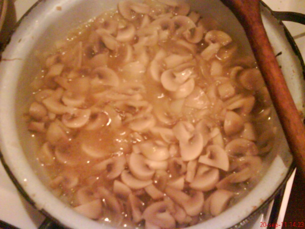 Papcún z hubami a škvarkami (fotorecept) - obrázok 4