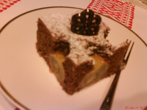 Kakaový zákusok z hroznom (fotorecept) - obrázok 6