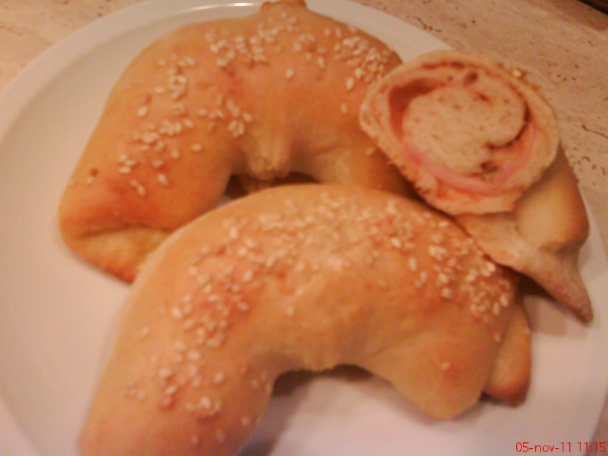 Rohlíky so šunkou (fotorecept) - obrázok 9