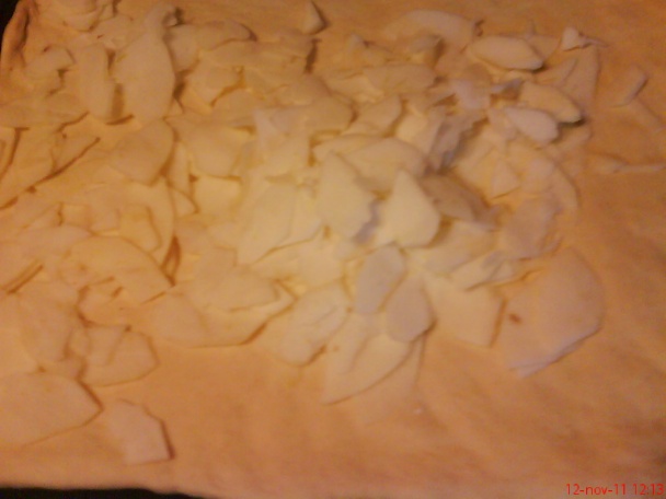 Kysnutý ovocný koláč s posýpkou (fotorecept) - obrázok 3