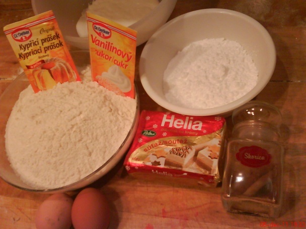 Škoricové koláčiky (fotorecept) - obrázok 1