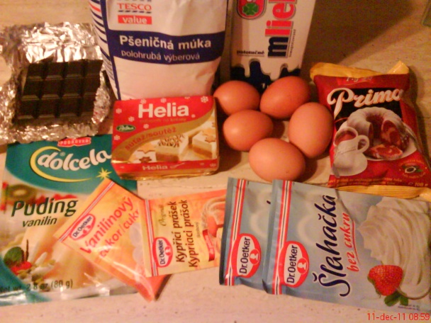 Čokoládove rezy (fotorecept) - obrázok 1