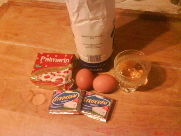 Syrové keksíky - obrázok 1