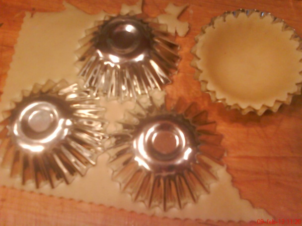 Tvarohové košíčky s marcipanovým srdiečkom (fotorecept) - obrázok 1