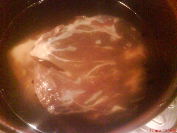 Domáca bajcovaná šunka (fotorecept) - obrázok 3