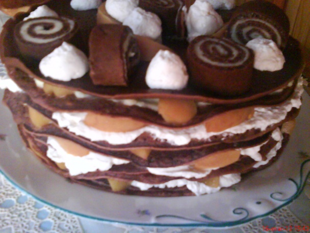 Palacinková fantázia - Palacinková torta (fotorecept) - obrázok 8