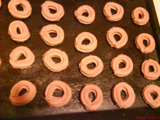 Čokoládove venčeky (fotorecept) - obrázok 3