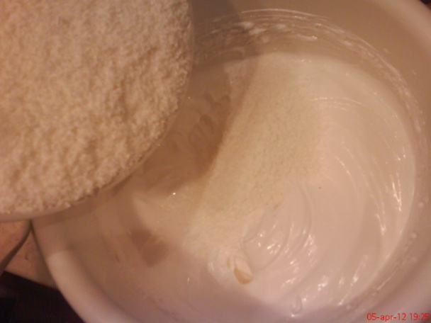 Kokosové rezy na oblátke (fotorecept) - obrázok 2