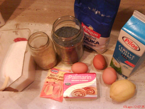 Makovo-citrónový zákusok (fotorecept) - obrázok 1