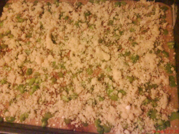 Rebarborový koláč ku kávičke (fotorecept) - obrázok 6