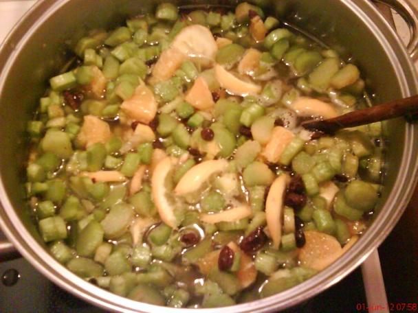 Džem z rebarbory. (fotorecept) - obrázok 4