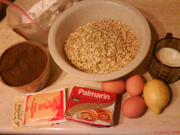 Kakaovo-ovsené sušienky (fotorecept) - obrázok 1