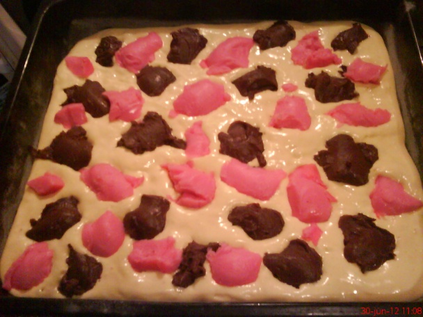  Trojfarebné pudingové rezy (fotorecept) - obrázok 3