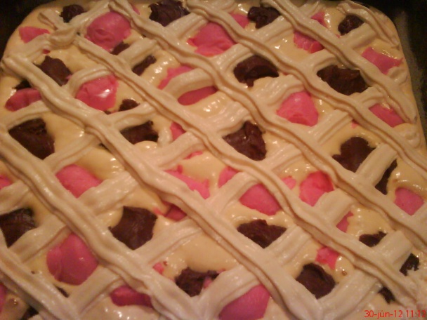  Trojfarebné pudingové rezy (fotorecept) - obrázok 4