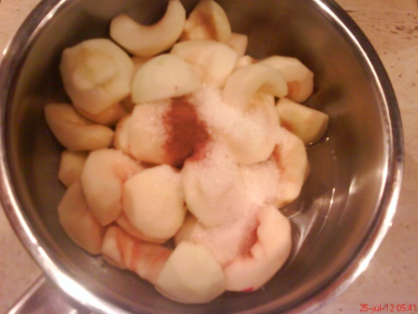 Jablkovo - smotanová tortička (fotorecept) - obrázok 1