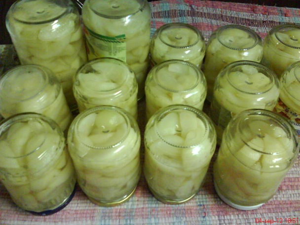 Hruškový kompót - varený (fotorecept) - obrázok 4