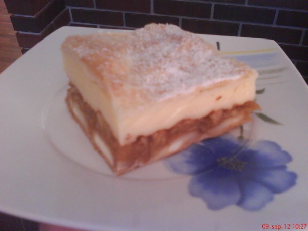 Jablčník s pudingom (fotorecept) - obrázok 5