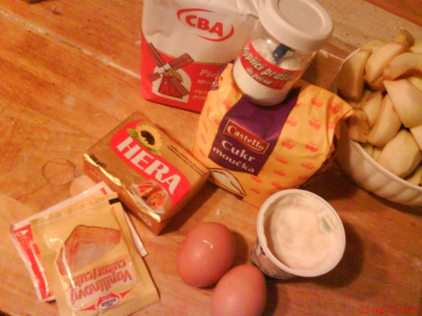 Jablkové muffiny s orechmi (fotorecept) - obrázok 1