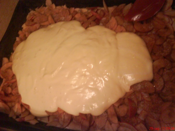 Jablkový koláč s dvojakého cesta (fotorecept) - obrázok 6