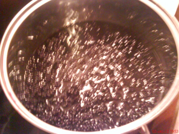 Džem s čiernej bazy (fotorecept) - obrázok 2