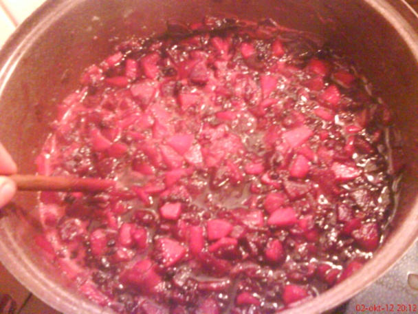 Džem s čiernej bazy (fotorecept) - obrázok 4