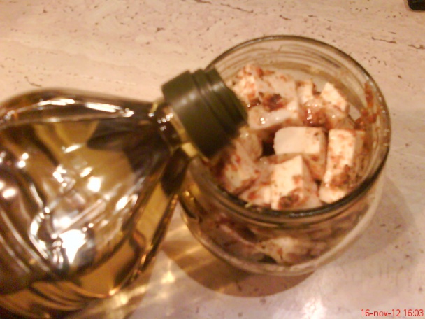 Kozí syr naložený v oleji (fotorecept) - obrázok 4