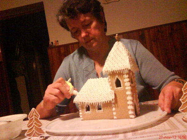 Perníkove cesto na kostolík a  adventný kalendár (fotorecept) - obrázok 10