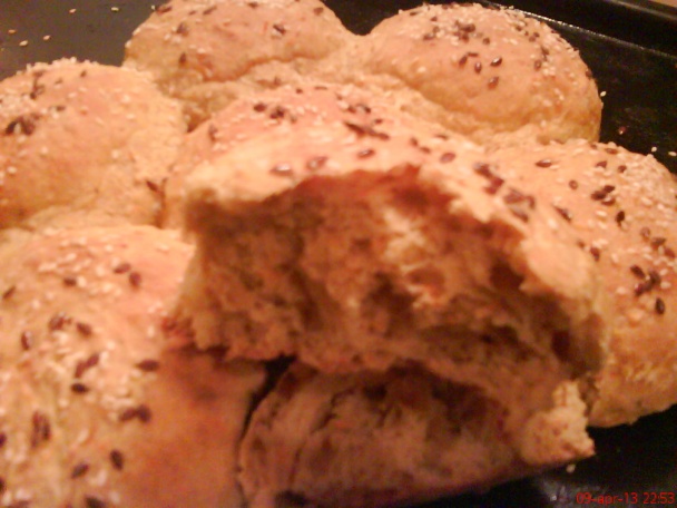 Mrkvové žemličky - ruža (fotorecept) - obrázok 8