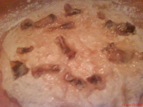 Fazuľová polievka s kapustou, mäskom a chlebovým pagáčom (fotorecept) - obrázok 11