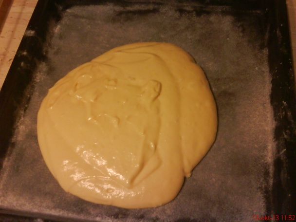 Rýchly pudingový koláč s ovocím (fotorecept) - obrázok 4