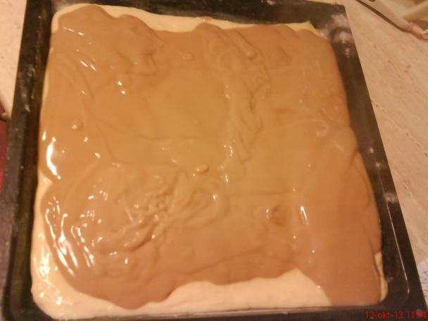 Rýchly pudingový koláč s ovocím (fotorecept) - obrázok 5