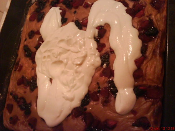 Rýchly pudingový koláč s ovocím (fotorecept) - obrázok 8