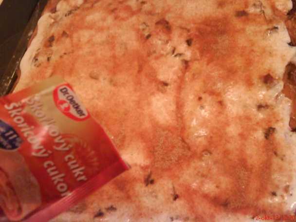 Rýchly pudingový koláč s ovocím (fotorecept) - obrázok 9