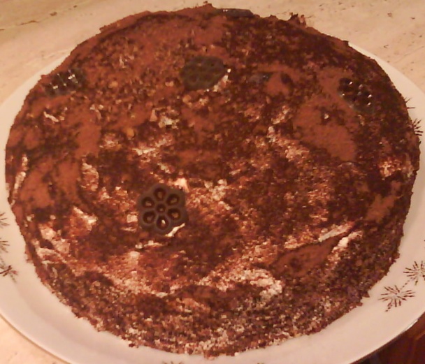 Čokoládová torta so slivkovým želé (fotorecept) - obrázok 15