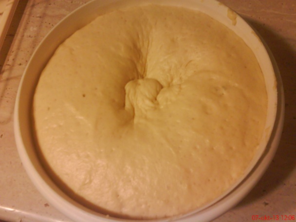 Piroh z kozím syrom z majonézového cesta (fotorecept) - obrázok 7