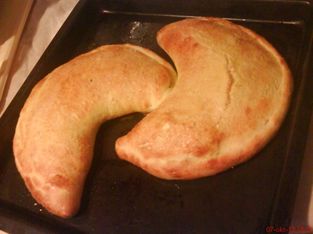 Piroh z kozím syrom z majonézového cesta (fotorecept) - obrázok 14