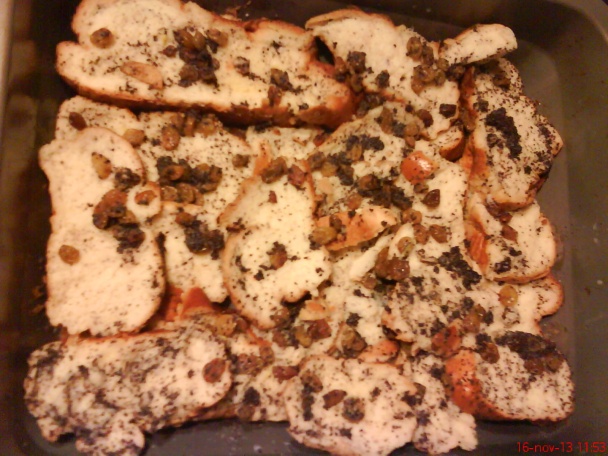 Žemľovka s makom, jablkami a vtáčím mliekom (fotorecept) - obrázok 4