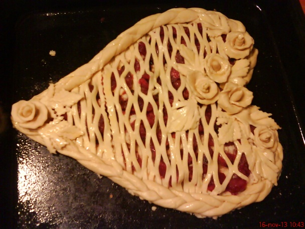 Srdiečko s lístkového cesta (fotorecept) - obrázok 8