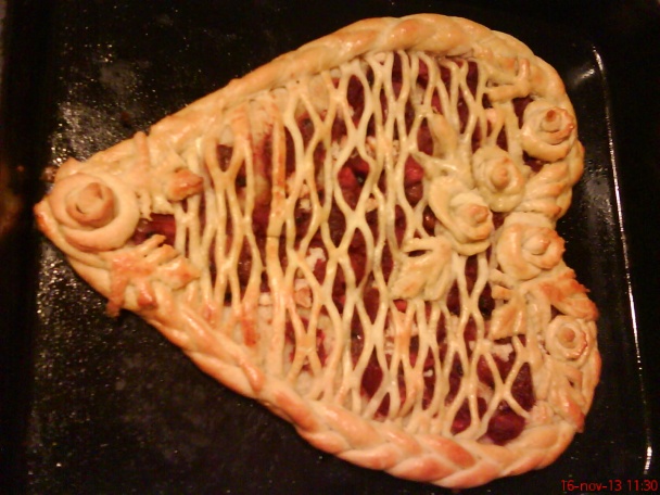 Srdiečko s lístkového cesta (fotorecept) - obrázok 9