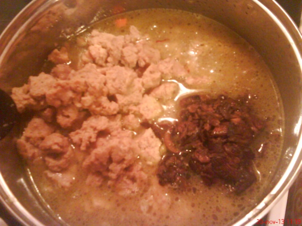 Karí rizoto so sójovými kockami - obrázok 3