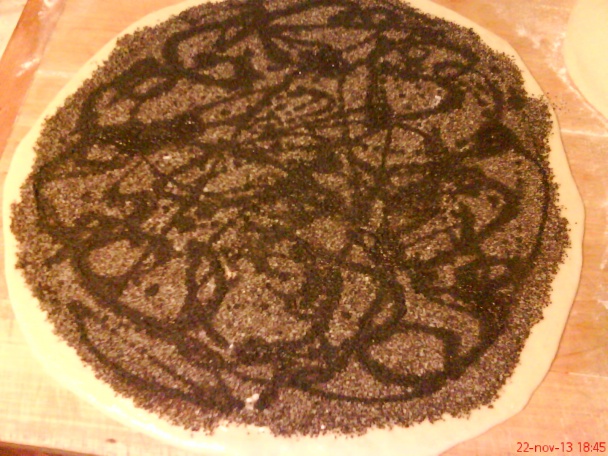 Kysnutý kvet s kakaom a makom (fotorecept) - obrázok 3