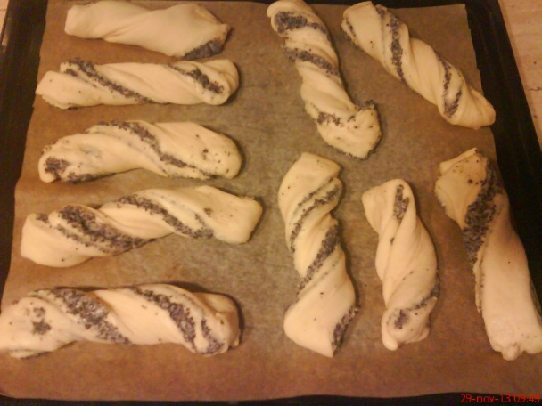 Vrtuľky s orechami a makom (fotorecept) - obrázok 12