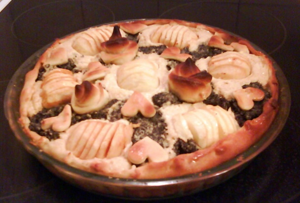 Tvarohovo-makový koláč s jablkami (fotorecept) - obrázok 10