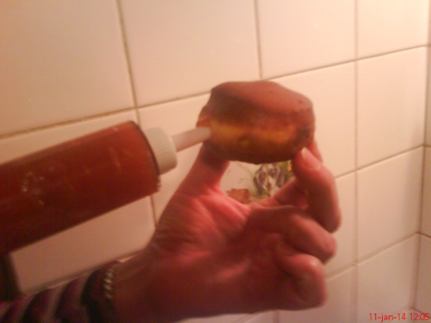 Pampušiky plnené lekvárom (fotorecept) - obrázok 15