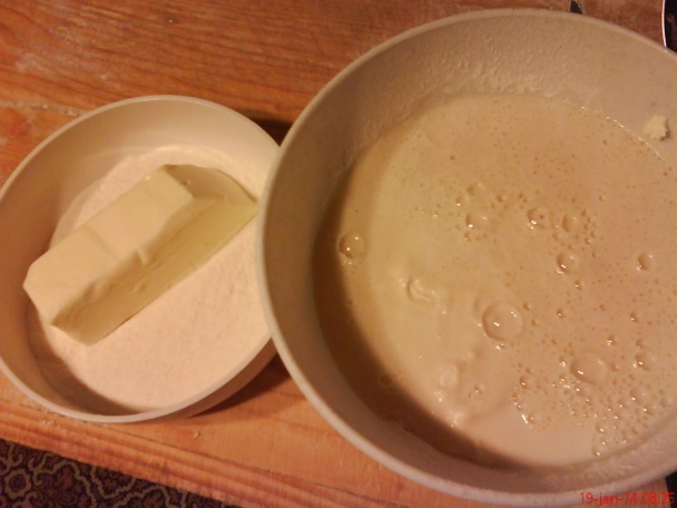 Fánky s pivom - prekladané (fotorecept) - obrázok 1