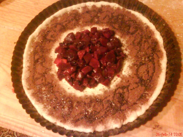 Kakaová kysnutá slnečnica a tvarohové hrebene (fotorecept) - obrázok 4