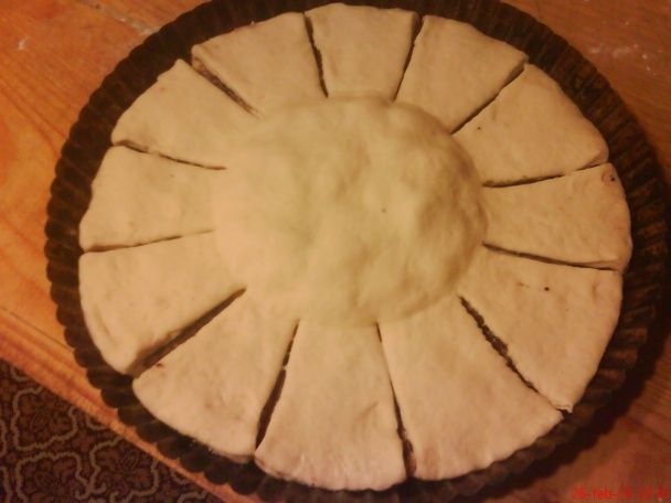 Kakaová kysnutá slnečnica a tvarohové hrebene (fotorecept) - obrázok 6