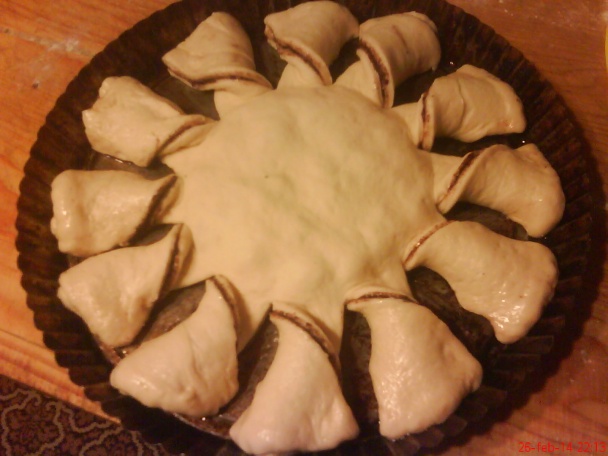 Kakaová kysnutá slnečnica a tvarohové hrebene (fotorecept) - obrázok 7