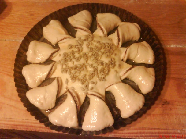 Kakaová kysnutá slnečnica a tvarohové hrebene (fotorecept) - obrázok 8