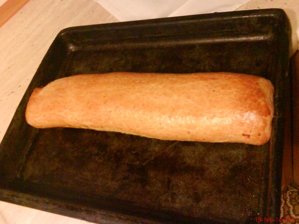 Tvarohový závin zo zemiakového cesta (fotorecept) - obrázok 5
